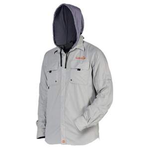 Сорочка Norfin Focus Hood з капюшоном p.3XL сірий 657006-XXXL